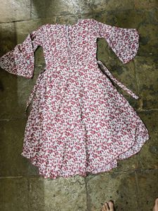 Cute Floral Girls Dress