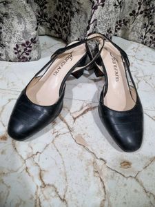 Black Slingback Heels