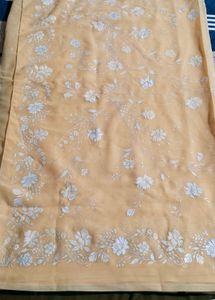Party Wear Sari From Foreign