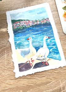 Goose Lake Painting
