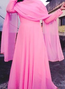 Elegant Pink Kurta Set