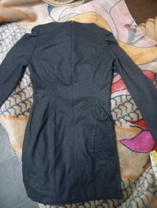 Chic Black korean Dress