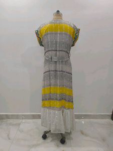 Elegant Embroidered Caftan Dress