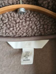 🔻PRICE DROP - H&amp;M Teddy Jacket - Dark Beige