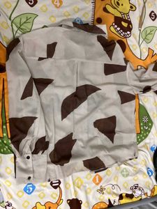 Shein Abstract Print Women's Shirt