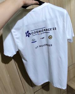 Round Collar Dry Fit Tshirt IIT ROORKEE LABEL
