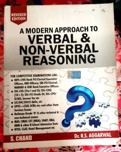 Verbal & Non-Verbal Reasoning Book