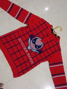 Spiderman Knitted Sweater