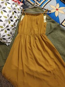 Mustard Dress