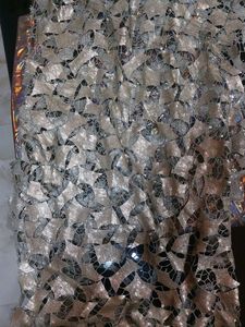 Shiny Party Blouse And ReadyMade saree 🥻