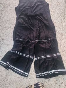Elegant Black Palazzos