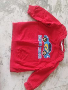 Red &#39;Super Racer&#39; Sweatshirt