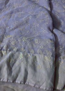 beautiful lavender saree
