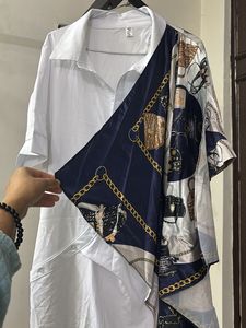 Pretty White Shirt Dress
