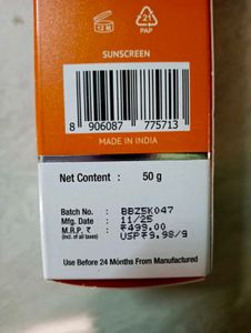 The Derma Co. Sunscreen SPF 50