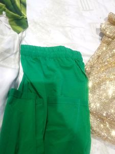 Ethnic Anarkali Suit (Silk And Net Material)
