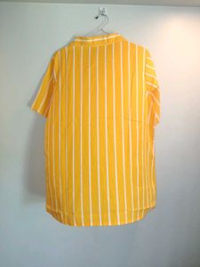 Striped Yellow nightsuit