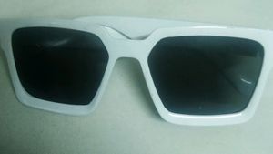 TRENDY white Frame Fiber GOGGLES, Tag IS Not There So LIKE NEW, otherwise Totally Unused