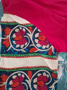 Pink Floral Print Tunic