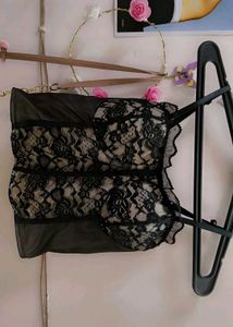 Lace Bustier Top