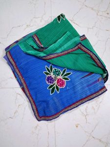 Multicolor Designer Saree