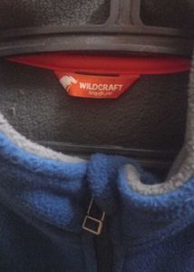 Wildcraft Men&#39;s Blue Fleece Jacket