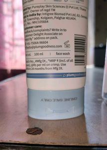 Plum Niacinamide Face Wash &amp; Rose water Toner