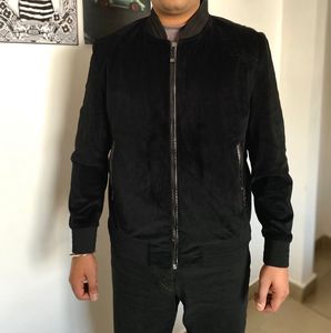 Stylish Black Velvet Jacket