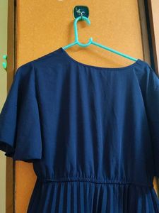 Elegant Navy Blue Dress