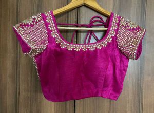 🆕Ready to wear Designer Saree &amp; Blouse