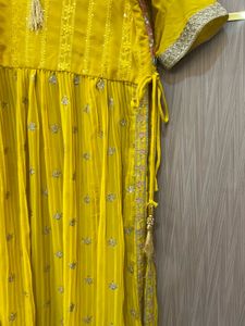 Yellow Embroidered Kurta Set