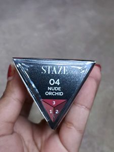 STAZE Love Tri-Angle 3 in 1 Lipstick Nude Orchid