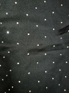 Stylish Black Patterned Jacket 10/10