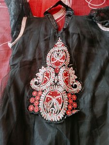 Net Anarkali Kurti