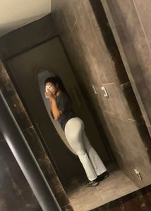 Grey Flared Leggings