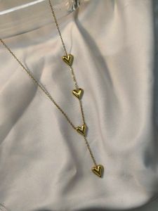 Heart Y Necklace
