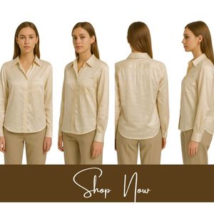 Unisex Silk Shirt ( Luxurious & Lightweight)