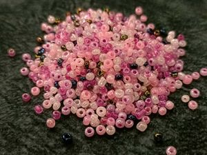 Pink &amp; Purple Seed Bead Mix