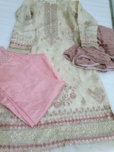 Organza Partywear Suit