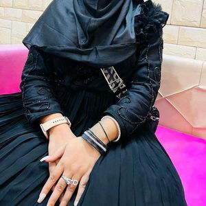 Elegant Black Ethnic Skirt