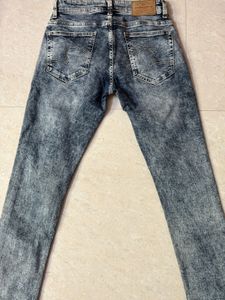 Acid Wash Denim Jeans