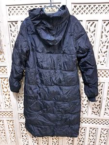 🎁Navy Longline Puffer Coat ()