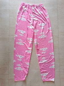 Pink Cloudy Pyjama Pants