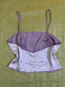 Silver Strapy Top Busy 34
