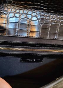 Mango Croc Sling Bag