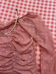 Fairycore Pink Top 🎀💕