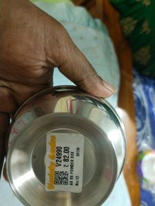 Baby Powder Tin And Sponge