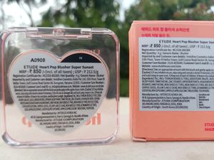 Combo Pack ❤️ Of 2 ETUDE Heart Pop Blusher ❤️