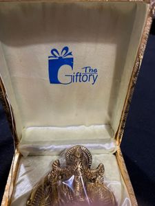 Ganesha Idol in Wooden Shrine.
