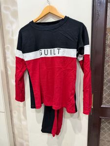 Colorblock Long Sleeve Top